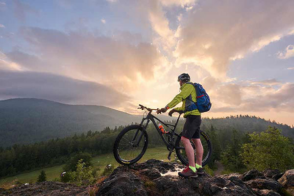 Mountainbike in Bayern